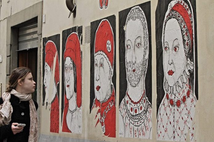 شهر فلورانس در ایتالیا برای خلق آثار عمومی خود از هنرمندان دیوارنگار استقبال می‌کند