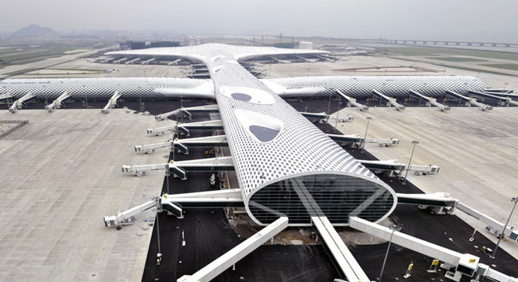 فرودگاه بین المللی و اصلی شهر شنزو در چین