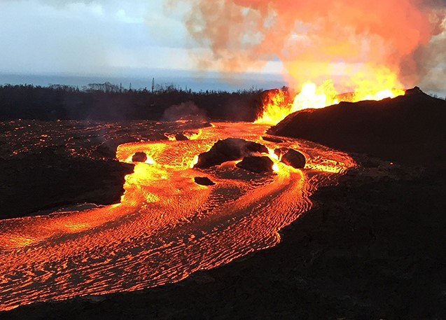 ایقی از آتشفشان ها در مورد ساختار این بلایای طبیعی